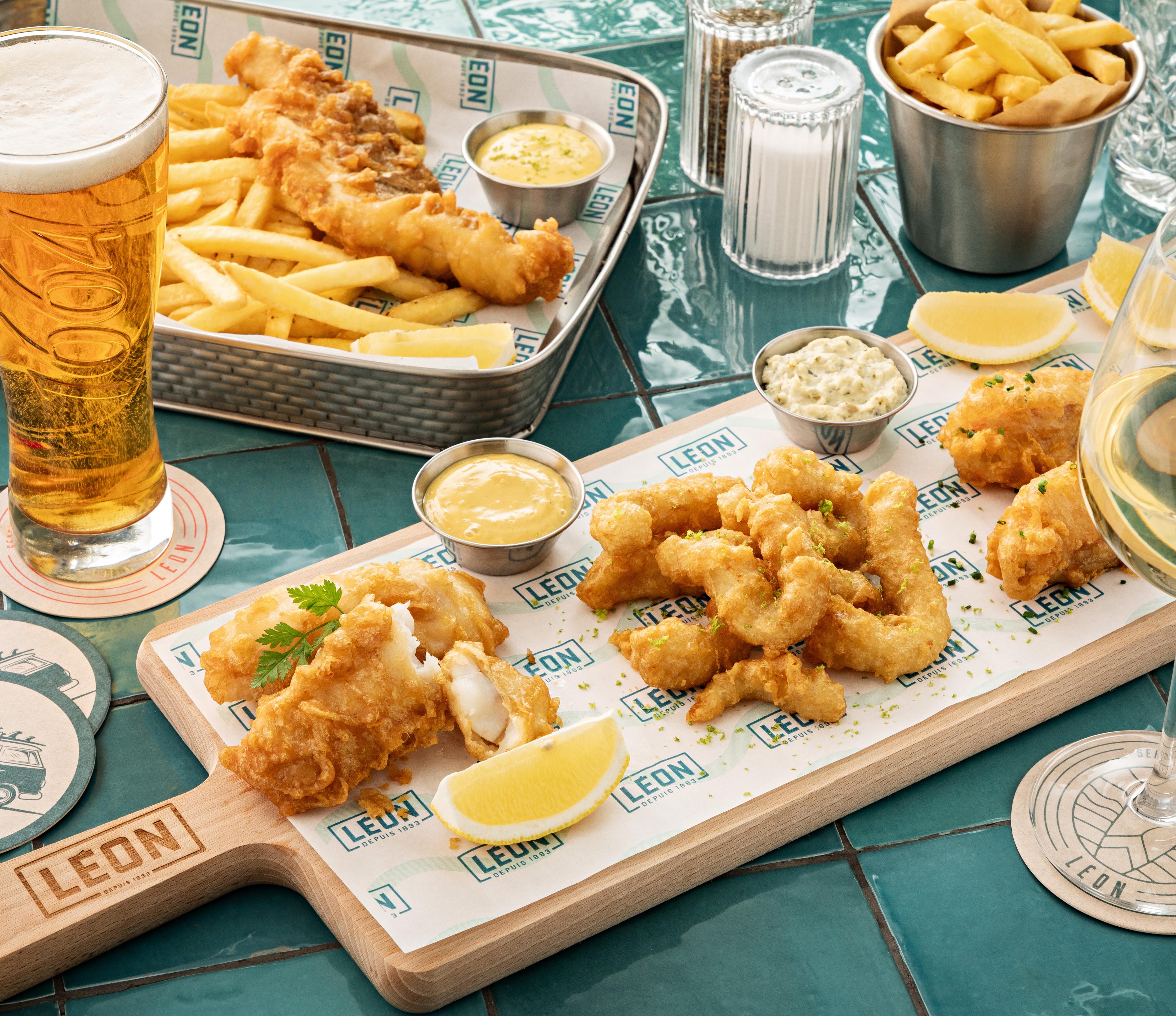 Fish & Chips platter
